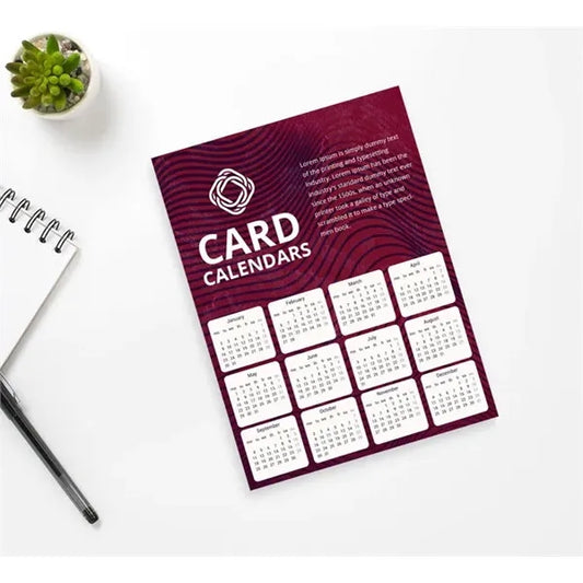 Card Calendars (5" x 7")