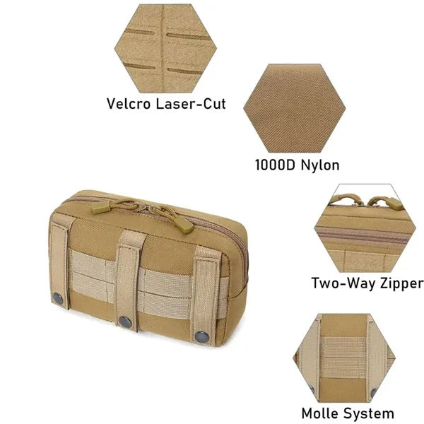 Tactical Molle Admin Pouch