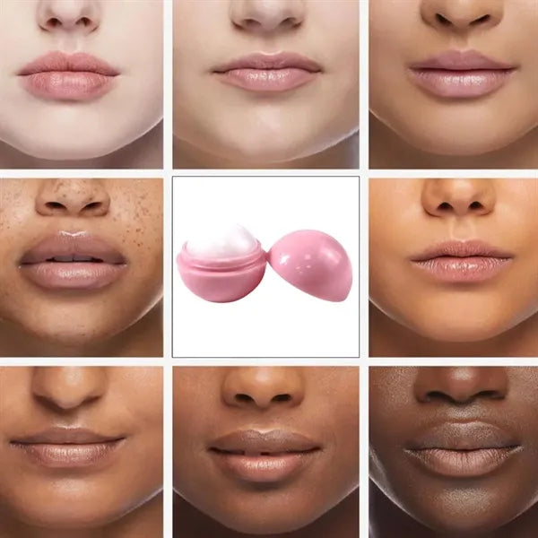 Beauty care portable nourishing hydrating sphere lip balm