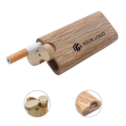 Durable Bussiness Wooden Smoking Set with Cleaning Hook