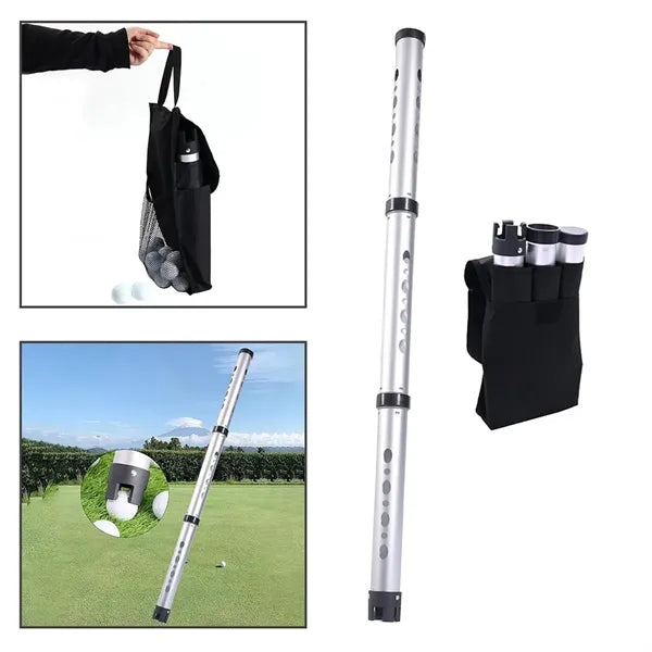 Portable Removable Golf Ball Retriever Collector Picker