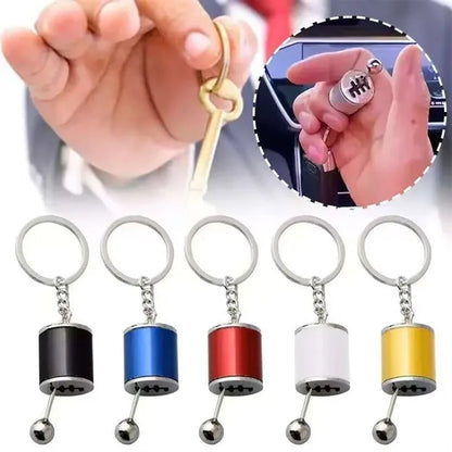 Multi-purpose portable fingertip toy gearbox keychain