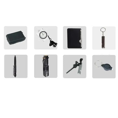 Portable Multi-Tool Safety Light  SOS Survival Goods Set