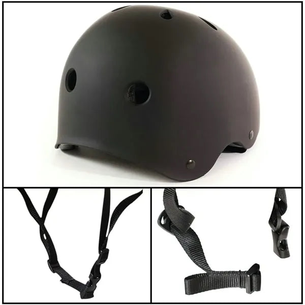 Multi-sport light safety outdoor skateboard cycling helmet