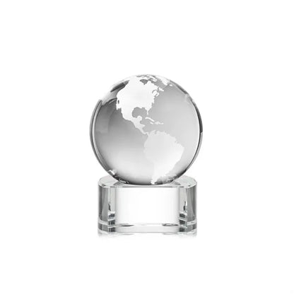Globe Award on Paragon Base - Clear