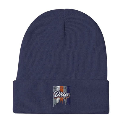 Embroidered Knit Hat (8.5" x 8.5")
