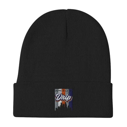 Embroidered Knit Hat (8.5" x 8.5")