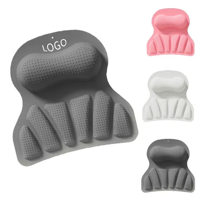 Bathtub Silicone Suction Cup Pillow