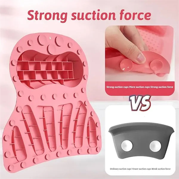 Bathtub Silicone Suction Cup Pillow