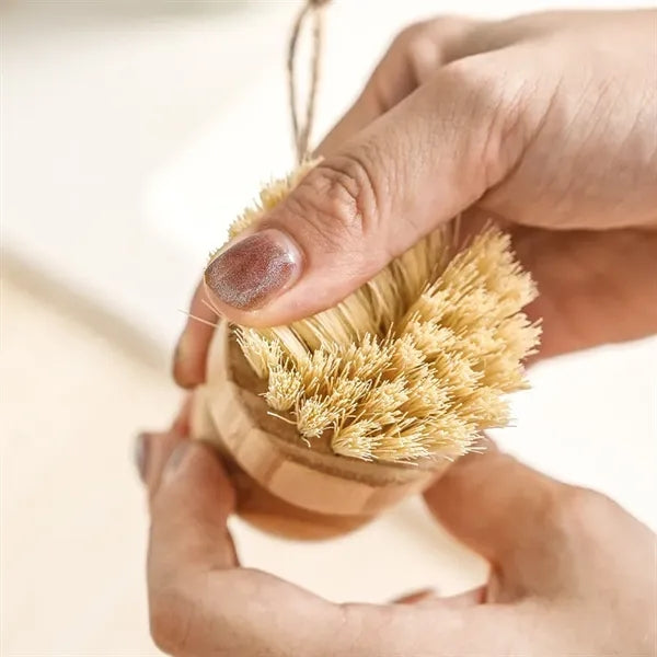 Bamboo Pot Brush