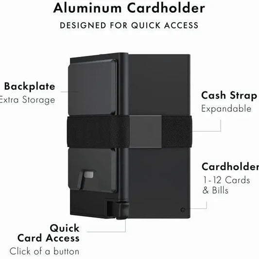 Slim Aluminum Card Holder