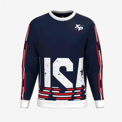 Unisex Fully Sublimated Crew Neck Sweatshirts