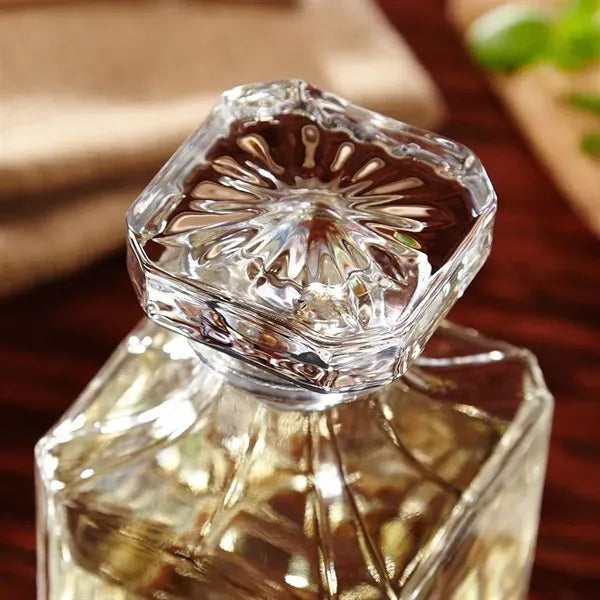 Personalized Cigar Glasses and Whiskey Decanter Set Sale