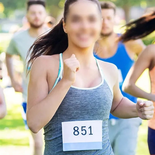 Marathon Sport Events Custom Competitor Numbers Running Bib