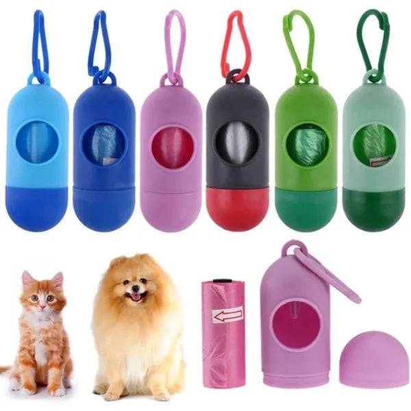 Portable Leak-Proof Waste Plastic Bag Pet Poop Dispensers