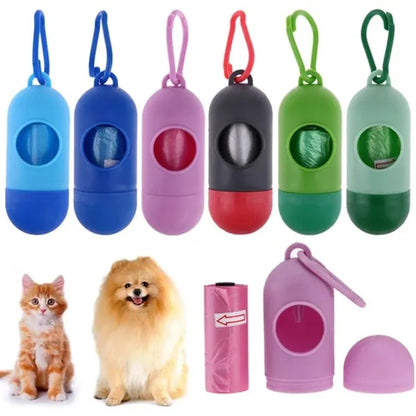 Portable Leak-Proof Waste Plastic Bag Pet Poop Dispensers