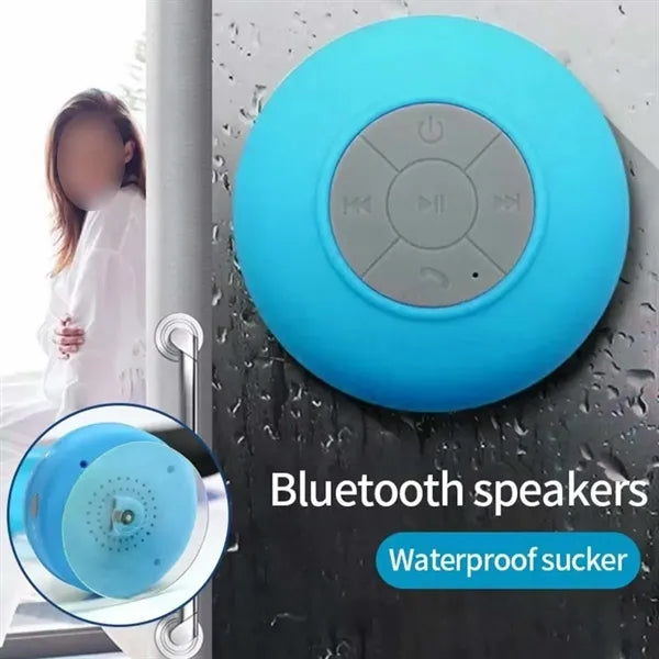 Waterproof Suction Cup Hands-Free Call Wireless Speaker