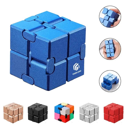 Quality Frosted Style Relieve Stress Desk Toy Infinity Cube