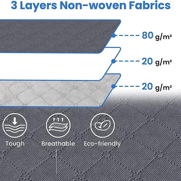 Foldable 6 Pack Under-Bed Storage Bag