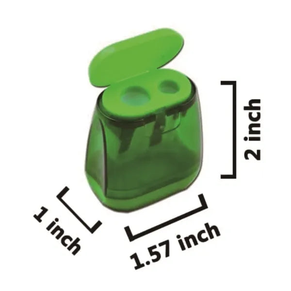 Colored Manual Hand Held Small Compact Pencil Sharpener