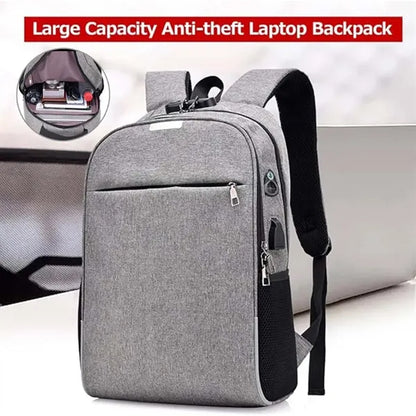 Anti Theft Travel Laptop Backpack with USB Charging Port