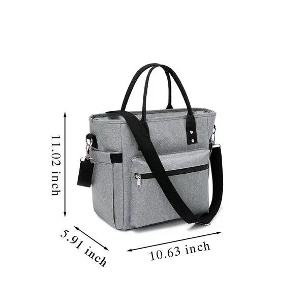 Versatile Insulated Picnic Tote Bag with Detachable Strap