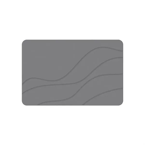 Diatomaceous Earth Carved Floor Mat