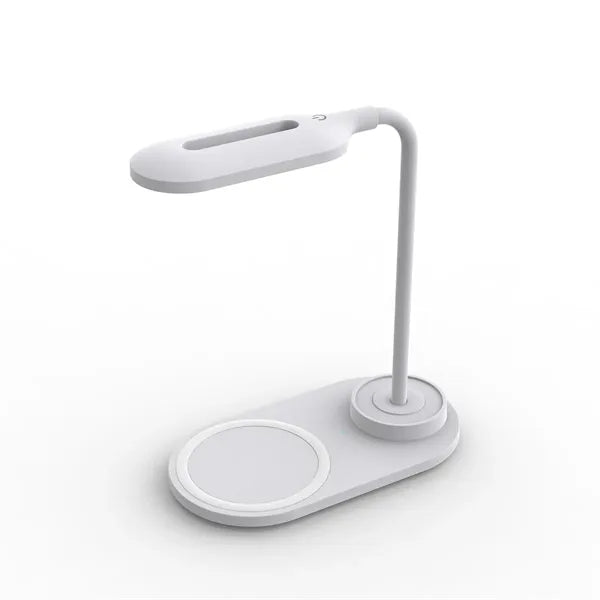LED Lamp Touch Gooseneck Desk with Wireless Charging