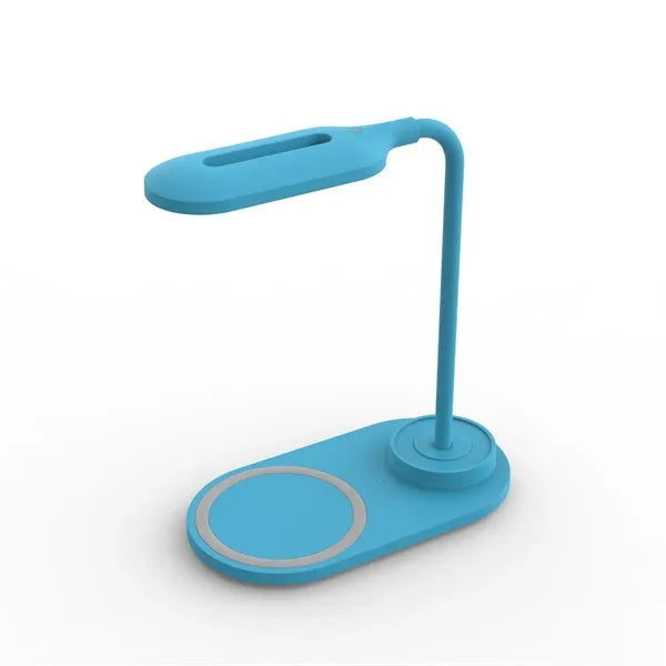 LED Lamp Touch Gooseneck Desk with Wireless Charging