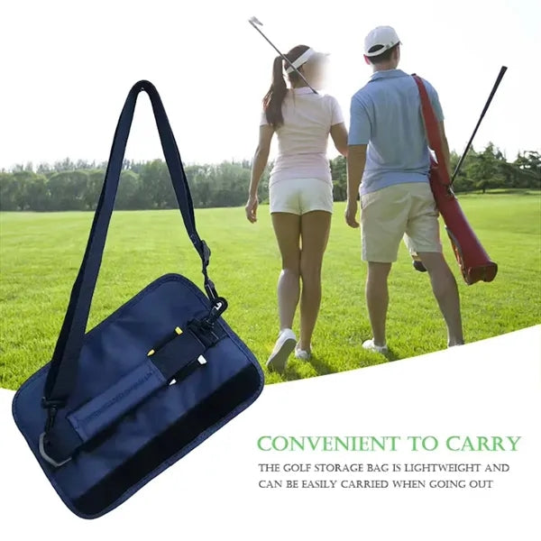 Mini Durable Organizer Travel Club Storage Golf Ball Bag
