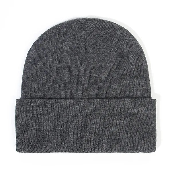 Womens Satin Lined Knit Beanie Hat