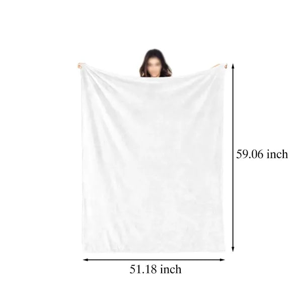Room decor customizable breathable soft winter warm blanket