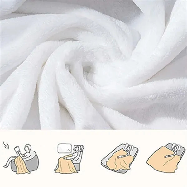 Room decor customizable breathable soft winter warm blanket