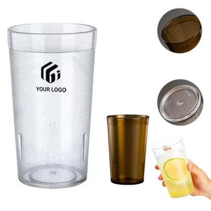 Durable Party Clear Plastic Frosted Tumbler Acrylic cup