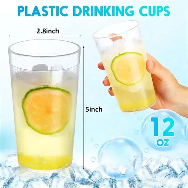 Durable Party Clear Plastic Frosted Tumbler Acrylic cup
