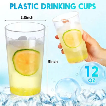 Durable Party Clear Plastic Frosted Tumbler Acrylic cup