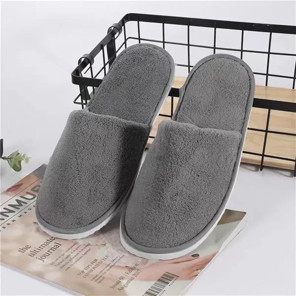 Indoor soft cozy non-slip high-quality coral fleece slippers