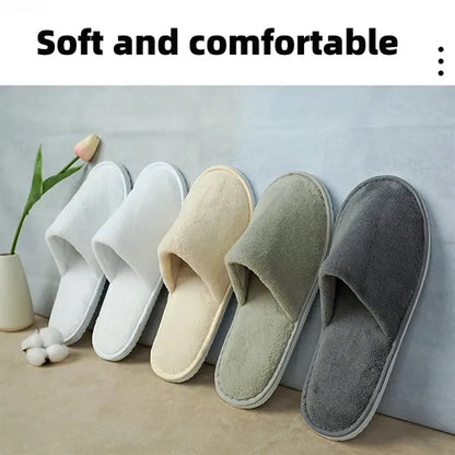 Indoor soft cozy non-slip high-quality coral fleece slippers