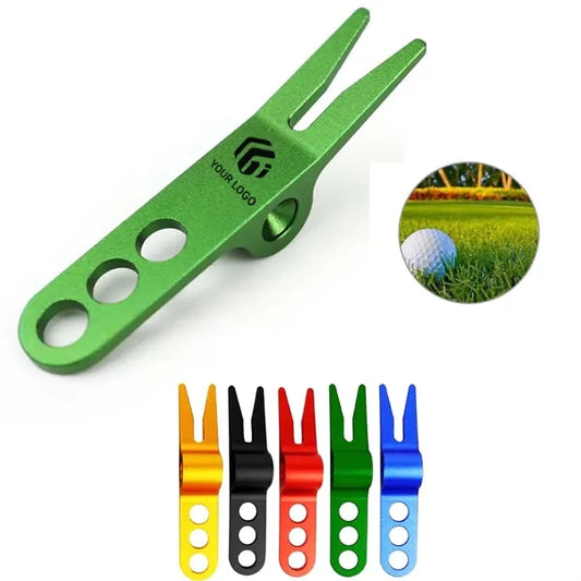 Portable Marker Course Golf Metal Divot Repair Tool