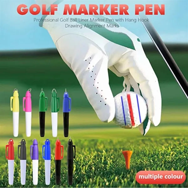 Portable Multifunctional Golf Ball Liner Marker Pen