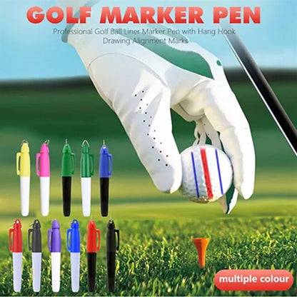 Portable Multifunctional Golf Ball Liner Marker Pen