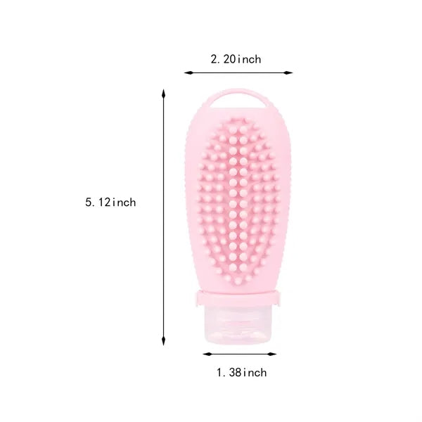 2 in 1 Versatile Portable Combable Travel Toiletries Bottle