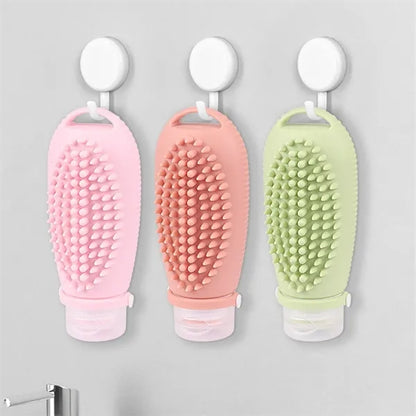 2 in 1 Versatile Portable Combable Travel Toiletries Bottle