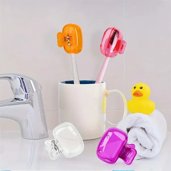 Portable Travel Plastic Protector Toothbrush Head Cover Cap