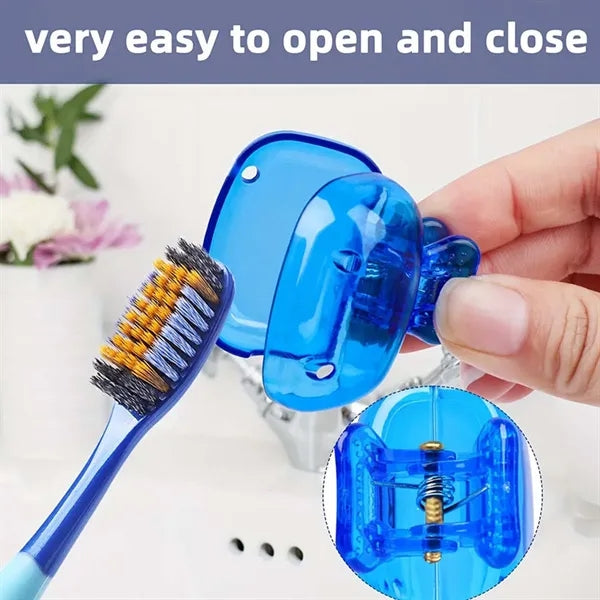 Portable Travel Plastic Protector Toothbrush Head Cover Cap