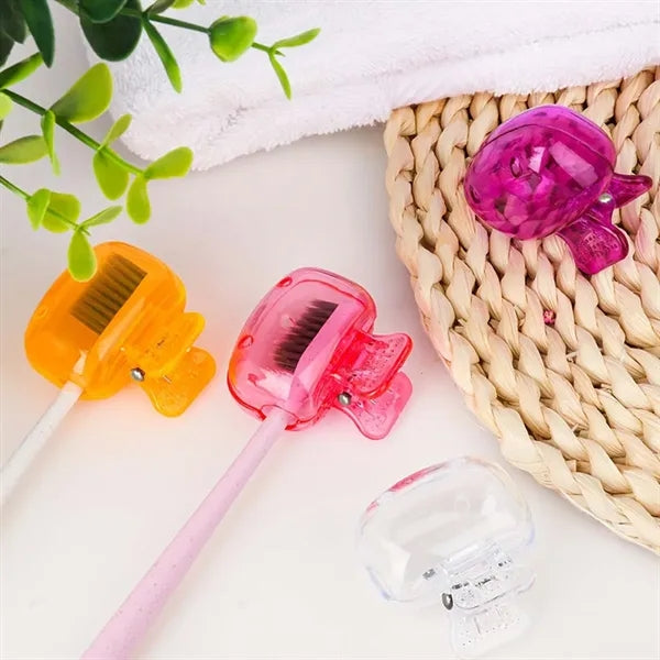 Portable Travel Plastic Protector Toothbrush Head Cover Cap