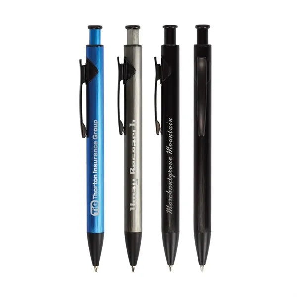 Illuminate Recycled Aluminum Plunge-Action Pen