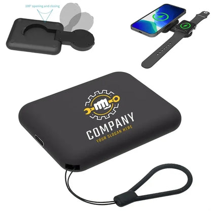65W Wireless Charger Foldable Stand Pad Fast Charging Dock