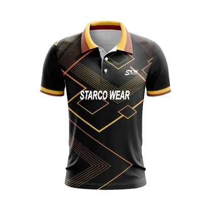 Men's Full Color Sublimation Performance Polo Shirt