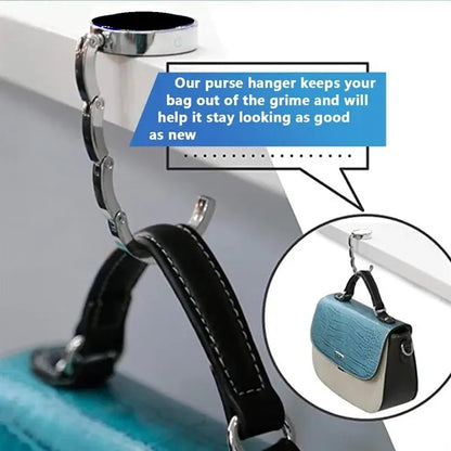 Foldable Portable Exquisite Custom Handbag Table Hook